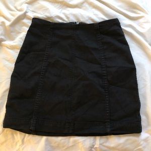 Free people black skirts